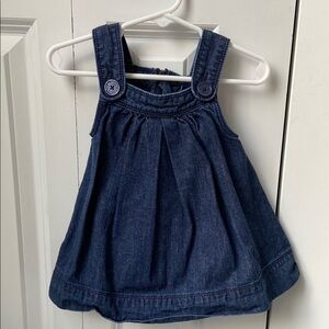 🪷Baby Gap Jean Jumper Dress 12-18 month